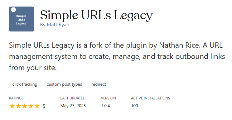 外贸WordPress站必备：用 Simple URLs 实现外链转内链的规范化管理方案