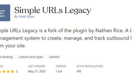 外贸WordPress站必备：用 Simple URLs 实现外链转内链的规范化管理方案