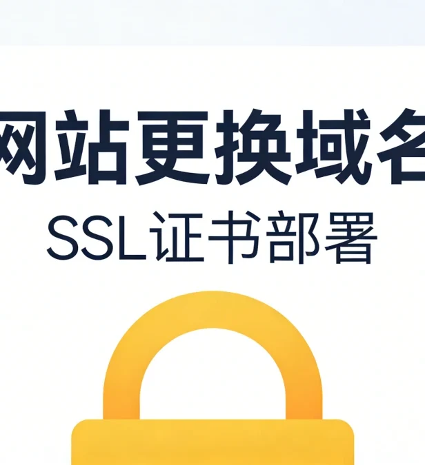WordPress网站更换新域名 + SSL证书部署