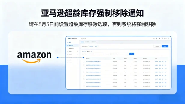 紧急提醒：亚马逊FBA超龄库存强制移除倒计时！5月5日前必须完成这项设置