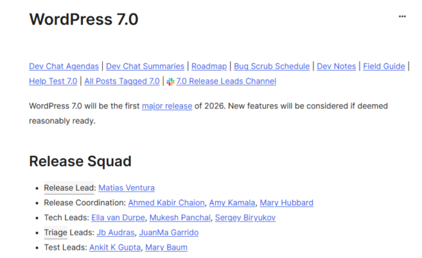 WordPress 7.0正式发布：AI集成与建站效率的双重革命